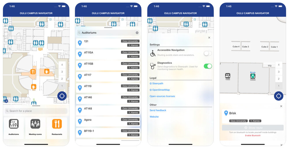 Pilot Road Indoor Positioning